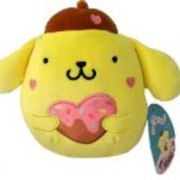 Squishmallows Sanrio Pompompurin Valentine's Day 2024 - Picture 1 of 4
